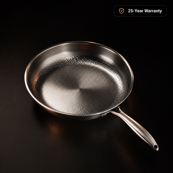 EN 炎 — Hand-Hammered Titanium Skillet