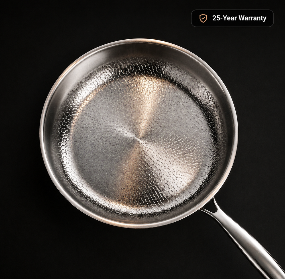 TETSU EN skillet, top view